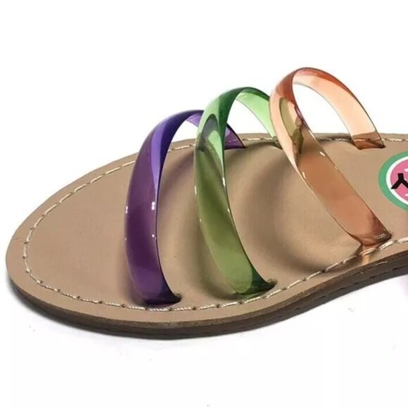 Coolway Women’s Sita Multicolor Slide Sandals Size 7-7.5M EUR38 - Picture 6 of 6